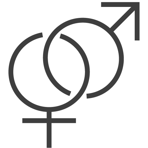 Male Female Icon Silky Line User Iconset Custom Icon Design