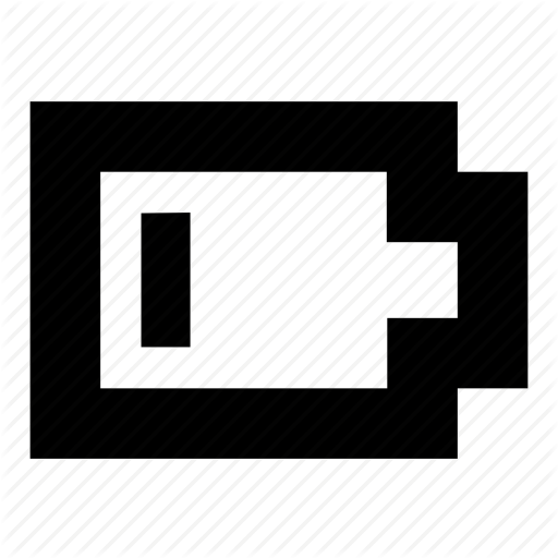 Battery, Charge, Power, Quarter Icon