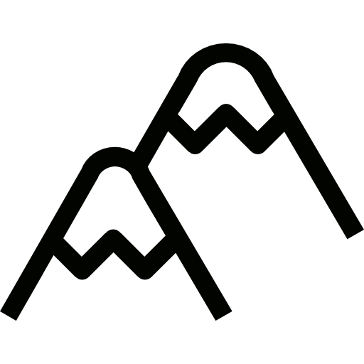Mountains Icon Free Of Mountans