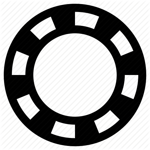 Casino Chip, Gambling, Poker Chip Icon