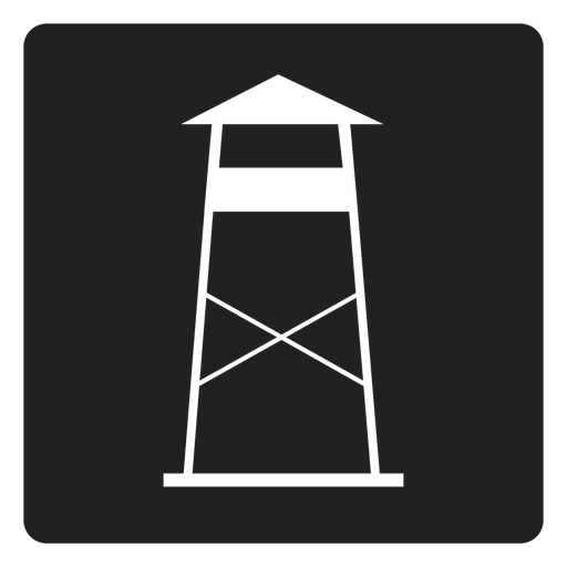 Coast Watch Station Square Icon