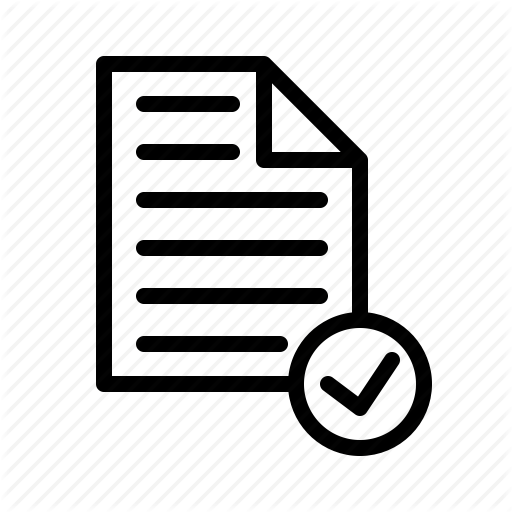 Check, Document, Verified Icon