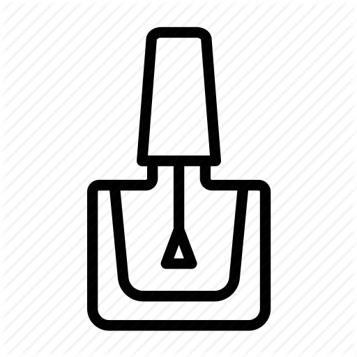 Beauty, Cosmetics, Makeup, Nail, Nail Polish Icon