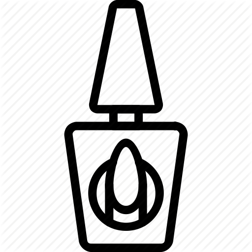 Beauty, Cosmetics, Nail, Nail Care, Polish Icon