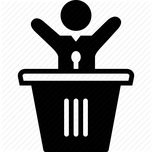 Leader, Politician, Politics, Speech Icon