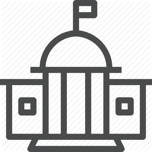 Building, Federal, Government, Library, Politics Icon