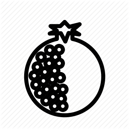Fresh, Fruit, Fruits, Healthy, Pomegranate Icon