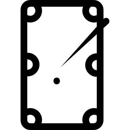 Pool Table Top View Icons Free Download