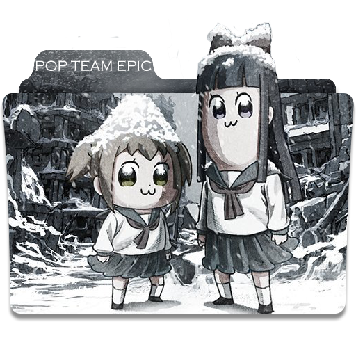 Pop Team Epic Folder Icon
