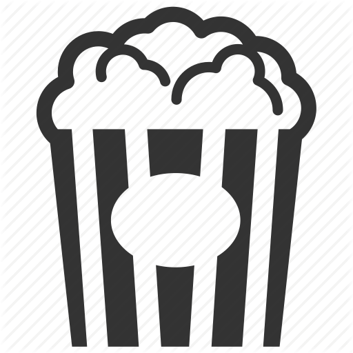 Cinema, Dessert, Food, Popcorn, Snack, Treat Icon