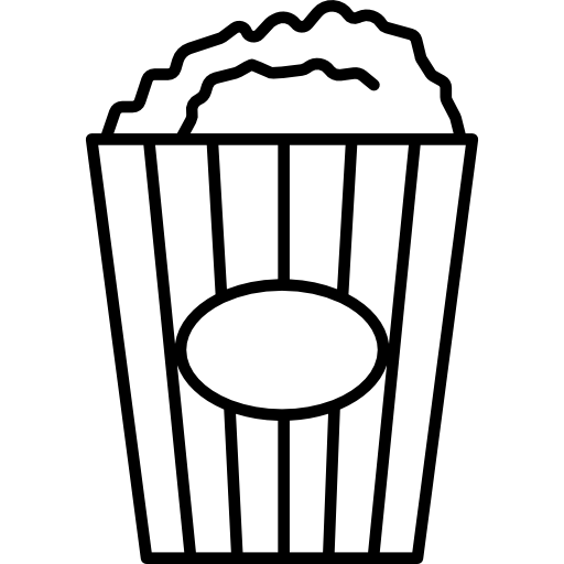 Popcorn Box Icons Free Download