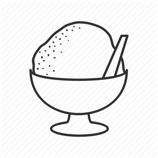 Cold, Dessert, Food, Frozen Food, Ice, Shaved Ice, Sweets Icon