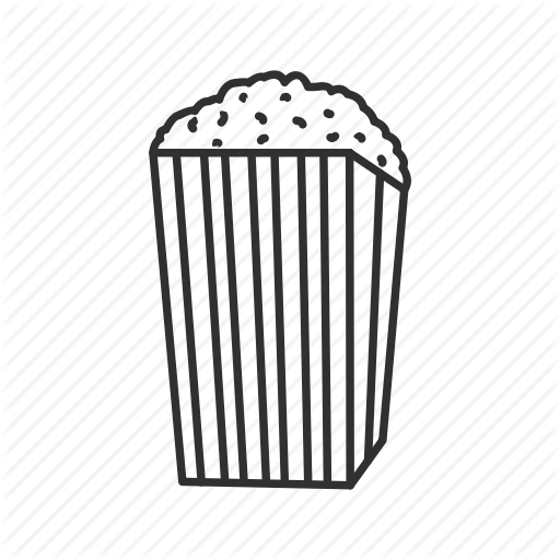 Corn, Food, Kernel, Movie, Movie Snacks, Popcorn, Snacks Icon