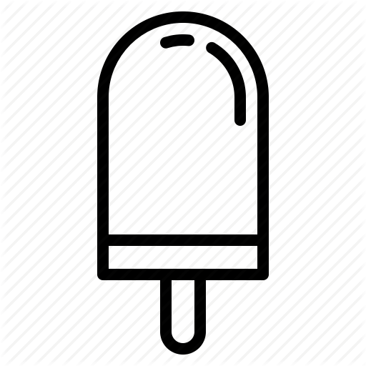 Ice Cream, Popsicle Icon