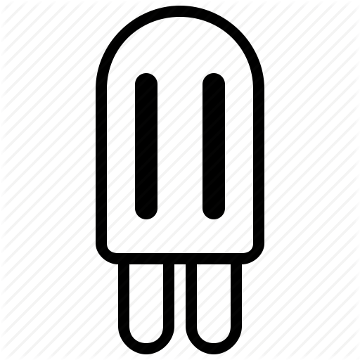 Popsicle Outline Transparent Png Clipart Free Download