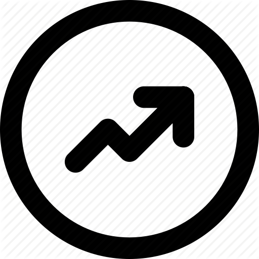 Arrow, Chart, Circle, Graph, Popular, Trend, Trends Icon