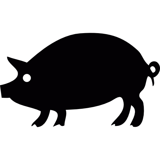 Pig Silhouette