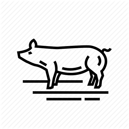 Animal, Farm, Meat, Pig, Pork Icon