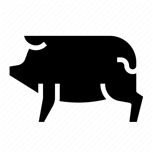 Animals, Farm, Pig, Pork Icon
