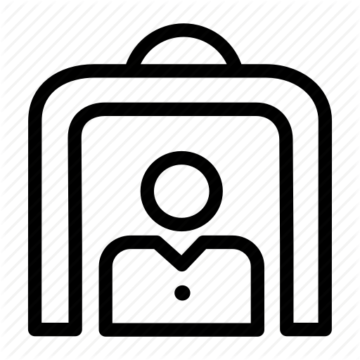 Airport, Aviation, Portal, Security Icon