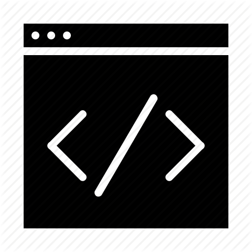 Coding, Custom, Online, Portal, Seo, Service, Website Icon