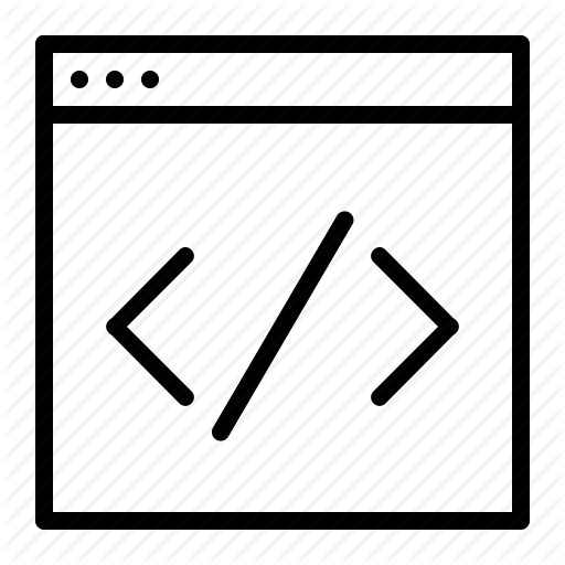 Coding, Custom, Online, Portal, Seo, Service, Website Icon