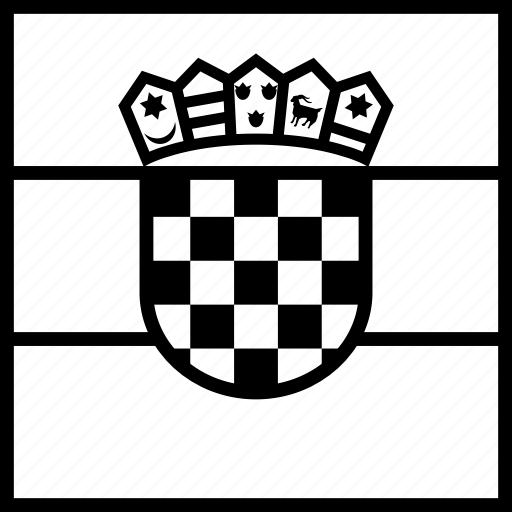 Croatia, Flag, Hrv, World Icon