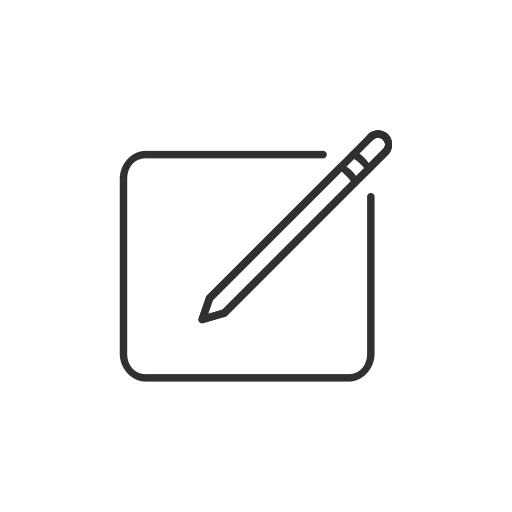 Pencil, Facebook, Creati, Write Post Icon