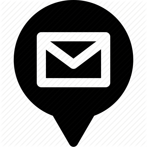 Letter, Mail, Marker, Pin, Post, Post Office, Yumminky Icon