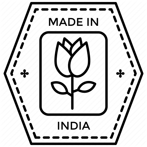 India St Passport St Postage St Print Sticker, Visa