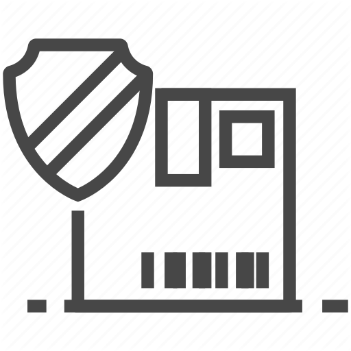 Letter, Mail, Post, Postal, Service, Shield Icon