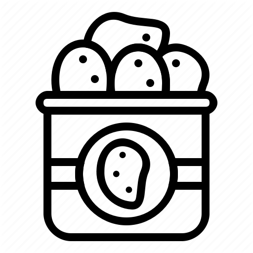 Bag, Food, Grocery, Potato Icon