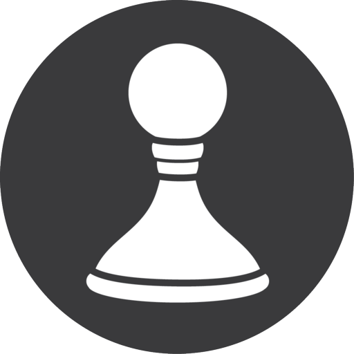 Chess Game Grey Icon