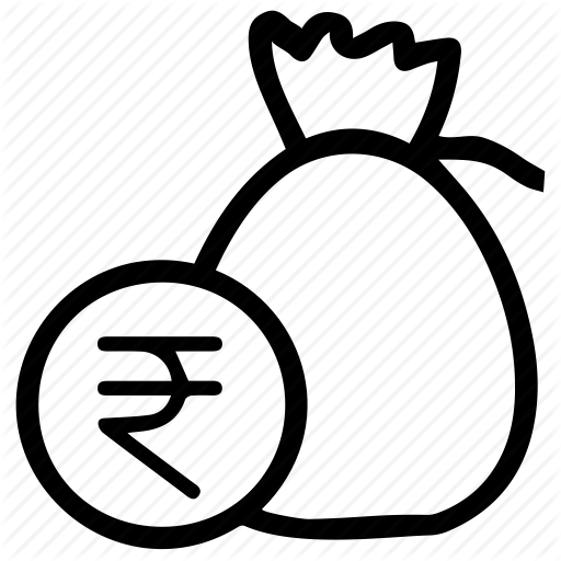 Bag, Coins, Money, Pocket, Pouch, Rupee Icon