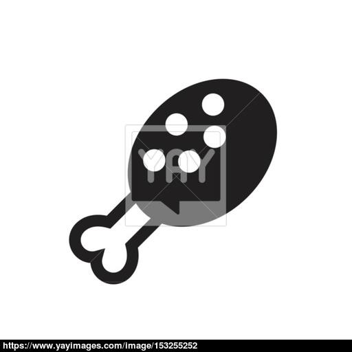 Chicken Vector Icon Vector