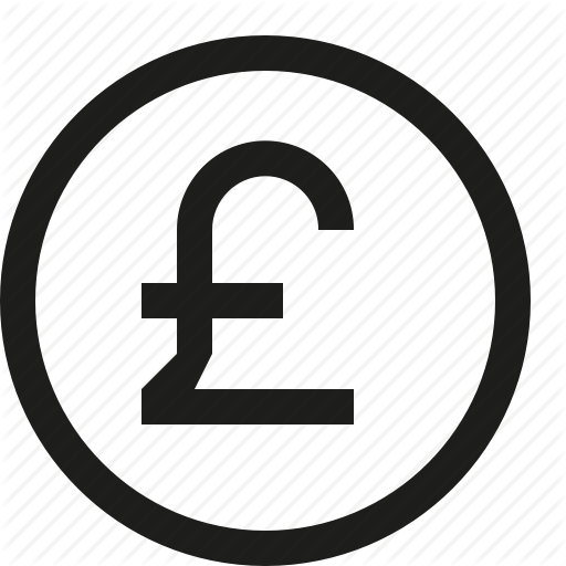 Coin, Pound Icon