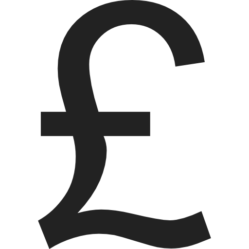 Sterling Pound Symbol Icons Free Download