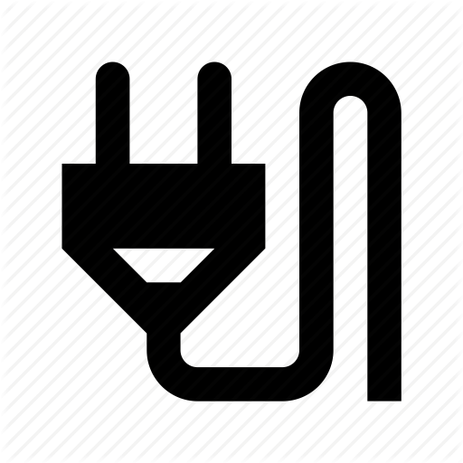 Electric Plug, Plug, Power Cord, Power Outlet, Power Plug Icon