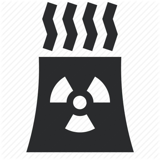 Energy, Nuclear, Power, Station Icon