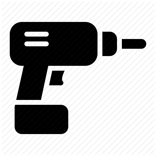 Drill, Drilling, Electric Drill, Power Tools, Tools, Watchkit Icon