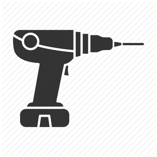 Drill, Electric, Machine, Power Drill, Screwdriver, Tool Icon
