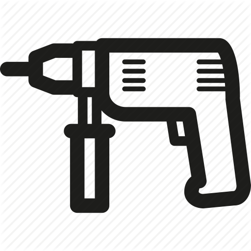 Drill, Electric, Power Tools Icon