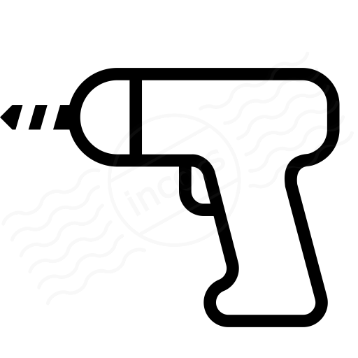 Iconexperience I Collection Power Drill Icon