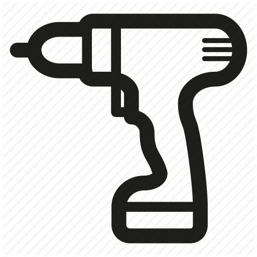 Cordless, Power, Screwdriver, Tools Icon