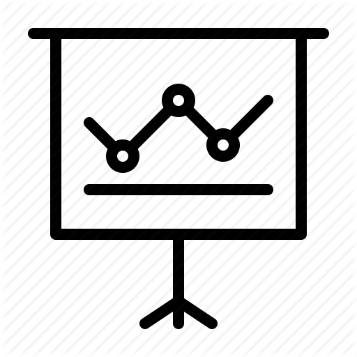 Canvas, Chart, Keynote, Line, Powerpoint, Presentation, Speech Icon