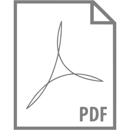 Gray Pdf Icon