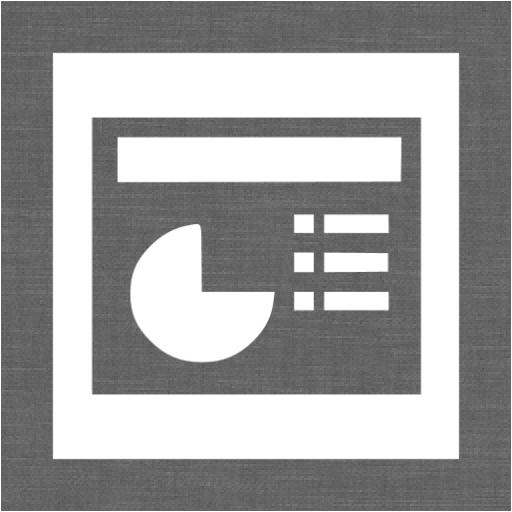 Grey Wall Powerpoint Icon