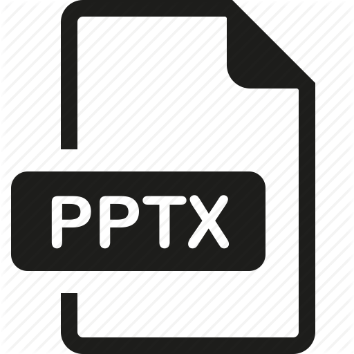 , Format, Pptx Icon