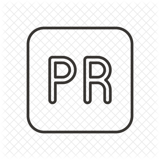 Pr Icon Png Png Image