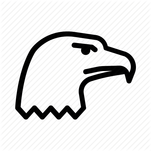 Aguia, Aguilla, Aigle, Beak, B Eagle, Predator Icon